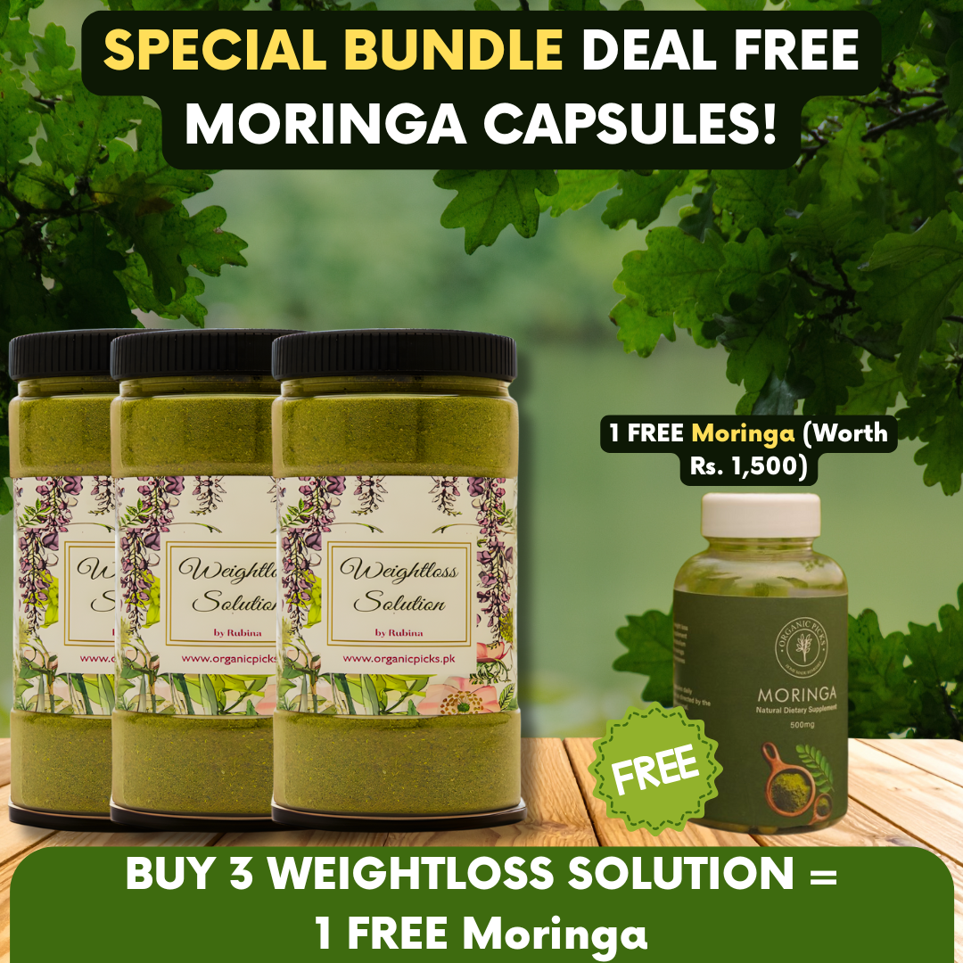 Weightloss Phakki by Rubina Fawad (1 Month Plan) 100% Organic