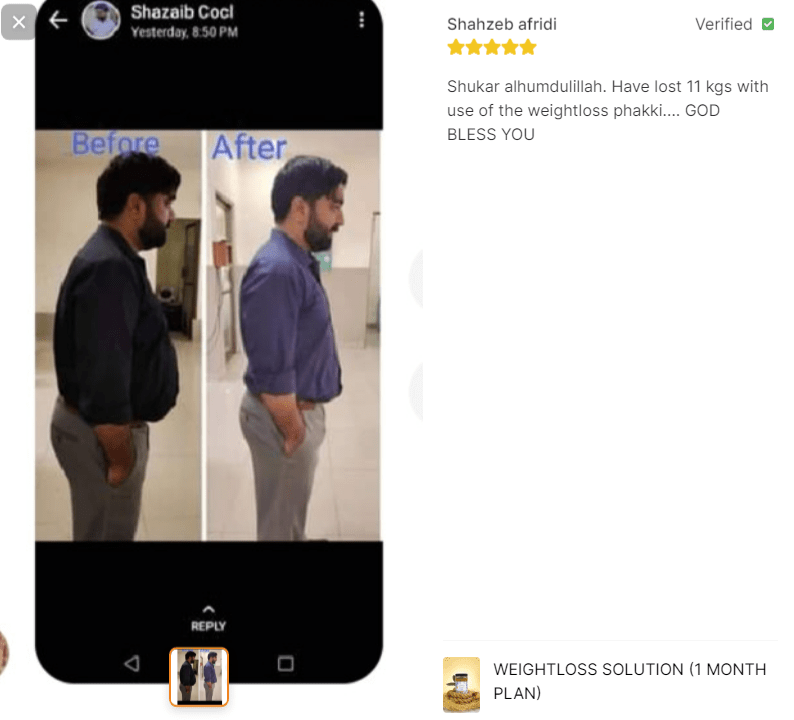 Weightloss Solution by Rubina Fawad